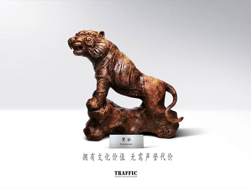 Infographic - TRAFFIC: Key Visual for Green Collection Campaign: Tiger 绿色收藏主题宣传活动宣传品展示：老虎